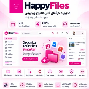 افزونه HappyFiles Pro v1.9.1